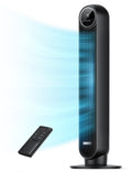 28dB Silent Tower Fan, 25ft/s Velocity Electric Cooling Fan