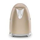 50's Retro Style Electric Water Kettle with Automatic Shutoff Matte Campagne