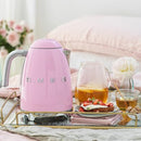 50's Retro Style Electric Water Kettle with Automatic Shutoff Pink