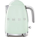 50's Retro Style Electric Water Kettle with Automatic Shutoff Pastel Green