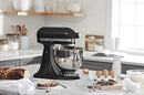 Artisan Series 5 Quart Tilt Head Stand Mixer with Pouring Shield KSM150PS, Matte Black