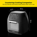 Multifunctional Digital Air Fryer+ Rotisserie, Dehydrator, Convection Oven