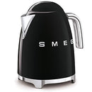 50's Retro Style Electric Water Kettle with Automatic Shutoff Black
