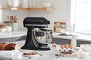 Artisan Series 5 Quart Tilt Head Stand Mixer with Pouring Shield KSM150PS, Matte Black