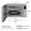 4-in-1 Microwave Oven with Air Fryer, Convection Bake, FlashXpress Broiler