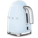 50's Retro Style Electric Water Kettle with Automatic Shutoff Pastel Blue
