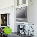 Microwave Oven, Stainless Steel Countertop/Built-In Cyclonic Wave