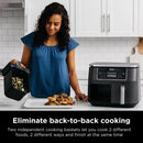 8 Quart 6-in-1 DualZone 2-Basket Air Fryer