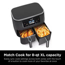 8 Quart 6-in-1 DualZone 2-Basket Air Fryer