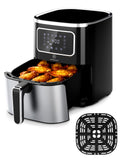 Air Fryer Oven 5.5 Qt, 6-in-1 Digital Display Compact Cooker