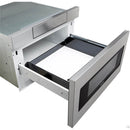 24-Inch 1.2 cu. Ft. 950 W Stainless Steel Microwave Drawer