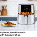 Touch Air Fryer, XL 8-Qt Family Size, One-Touch Digital Control Presets