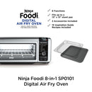 Digital Air Fry Countertop Oven with 8-in-1 Functionality