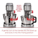 High-Performance Stand Mixer, 7 qrt, with Flat Beater, Dough Hook and Whisk